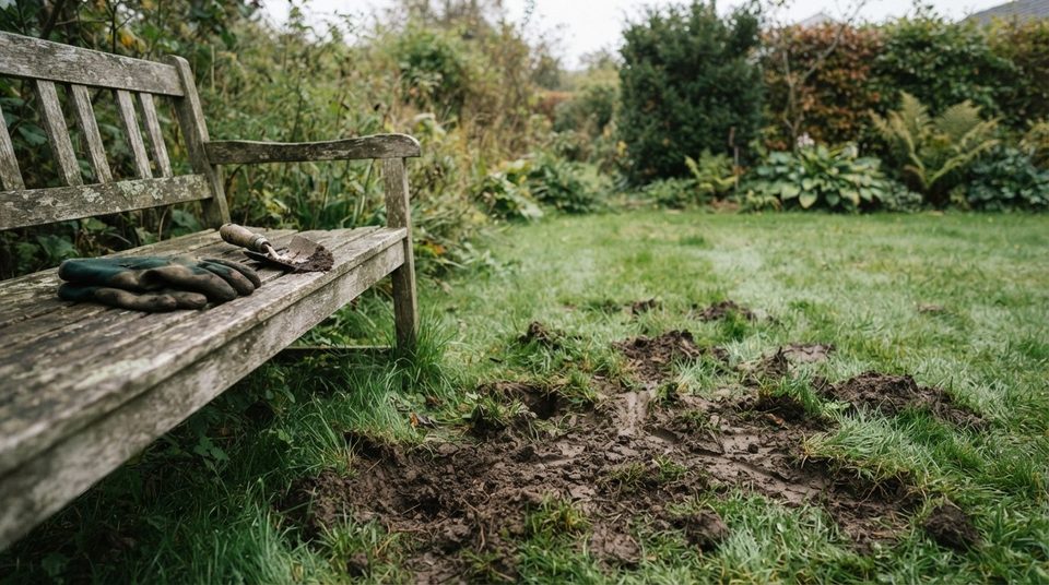 Stemningsbillede til guiden: Hvem har gravet i plænen? Sådan tyder du sporene